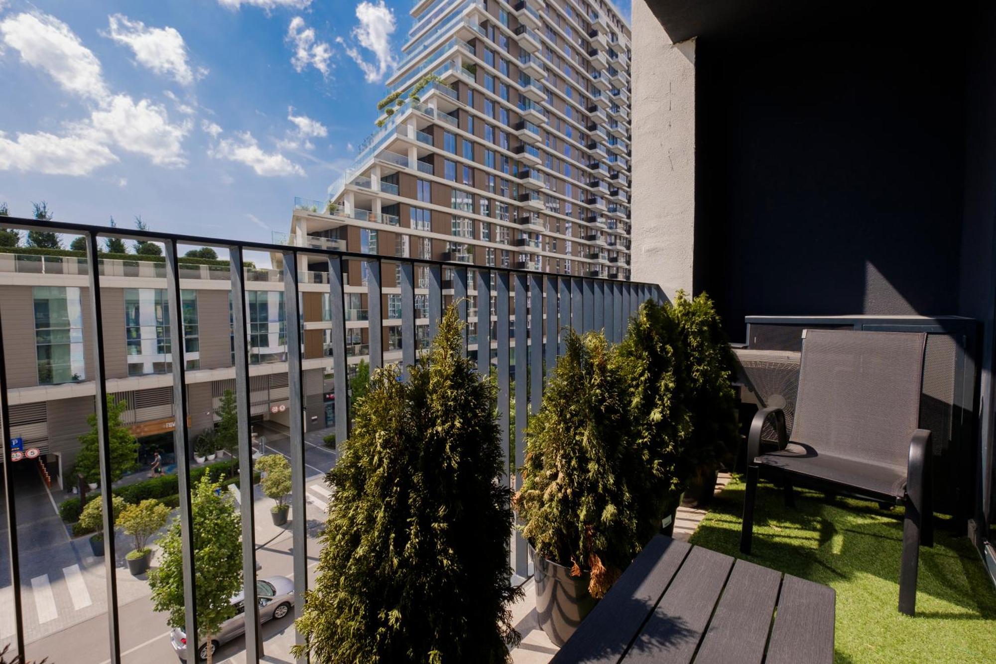 Belgrade Waterfront - River Residence Belgrado Exterior foto