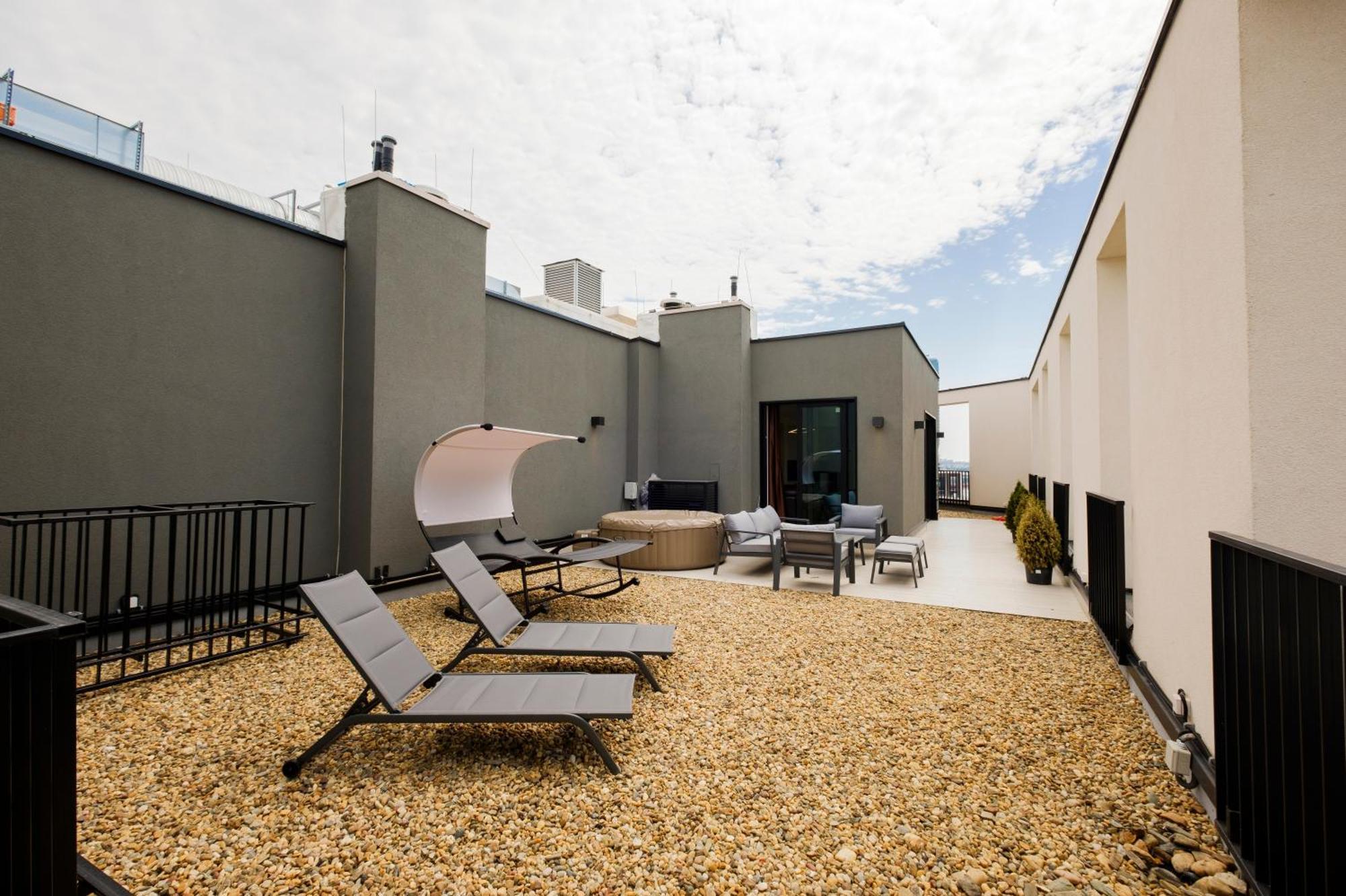 Belgrade Waterfront - River Residence Belgrado Exterior foto